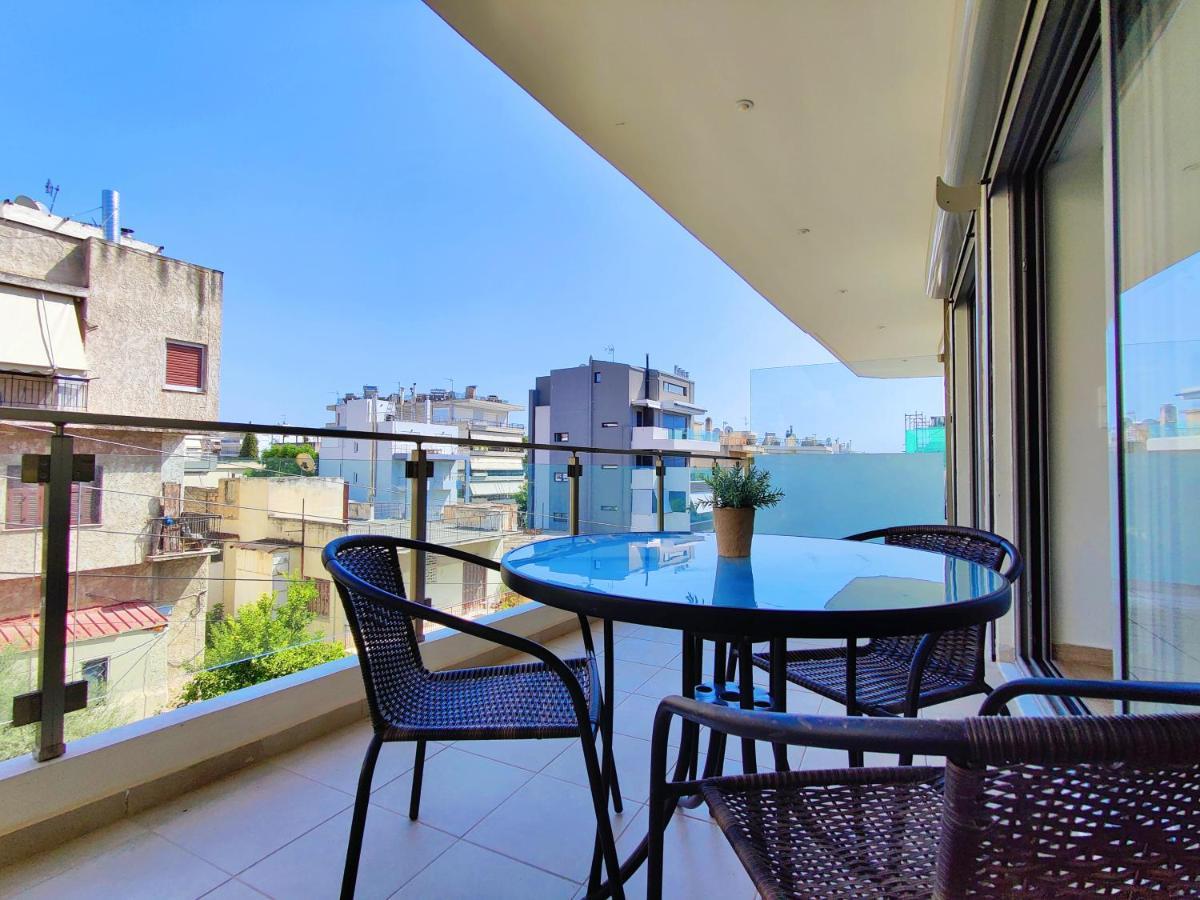 Wsd Luxury Bright 2Bd Apt With Sea View Balcony Athènes Extérieur photo