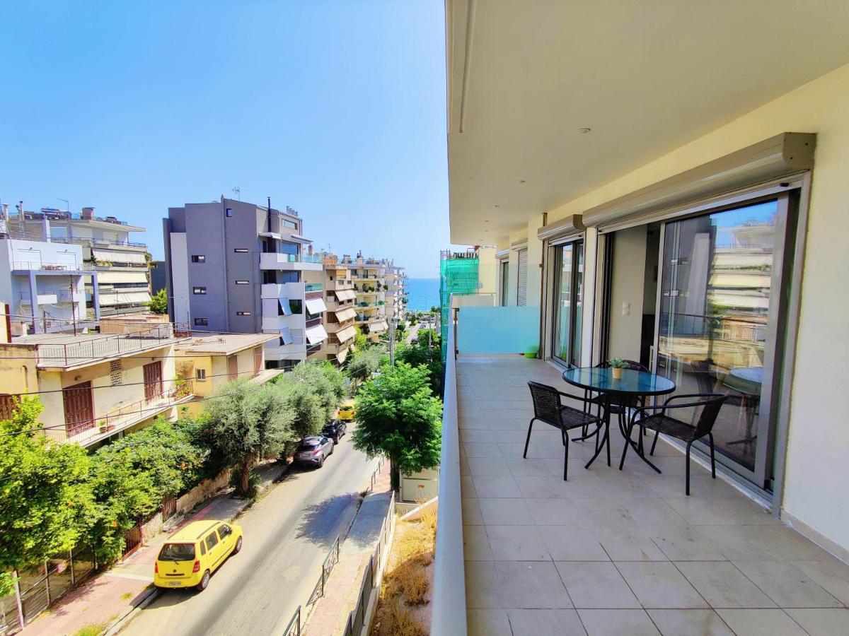 Wsd Luxury Bright 2Bd Apt With Sea View Balcony Athènes Extérieur photo